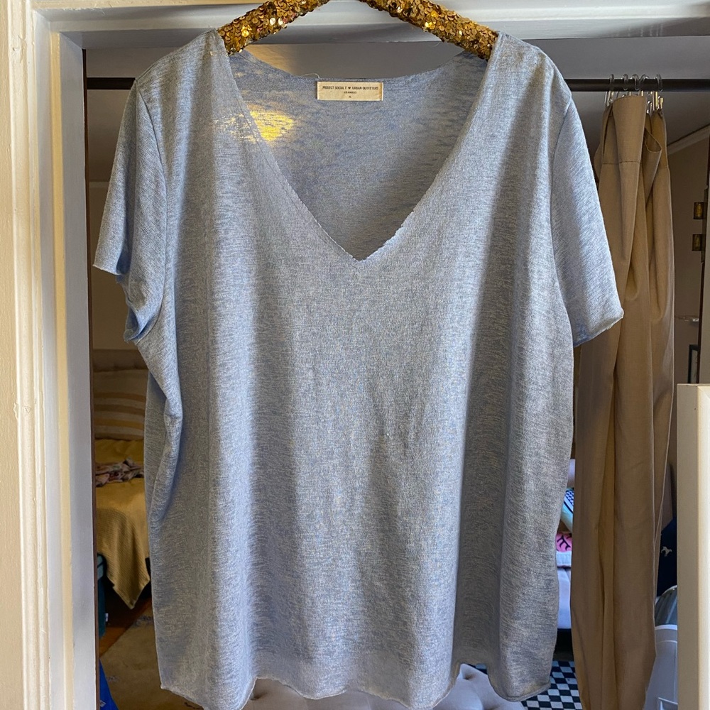 Urban Outfitters Project Social T Blue XL